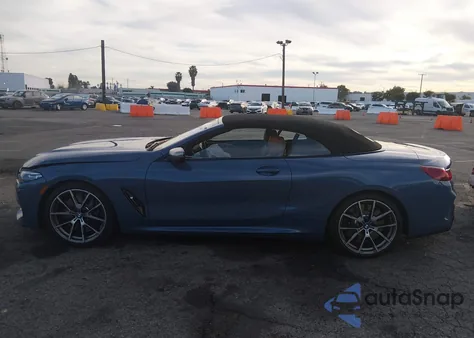 2019 BMW M850I xDrive из США, поврежденный, VIN WBAFY4C56KBX39749